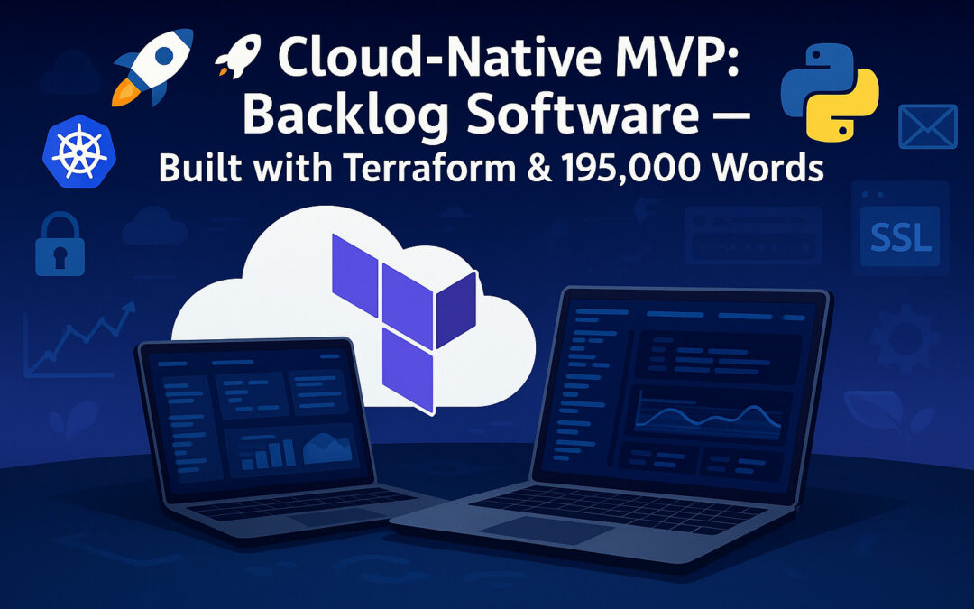 🚀 Cloud-Native MVP: Backlog Software — Built with Terraform & 195,000 Words of Real DevOps!