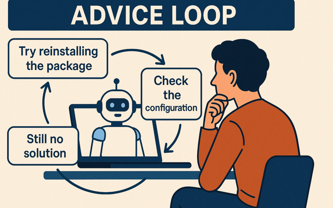 Stuck in the GenAI Advice Loop: Why Generative AI Sometimes Never Solves Your Problem 🌀💡🤖